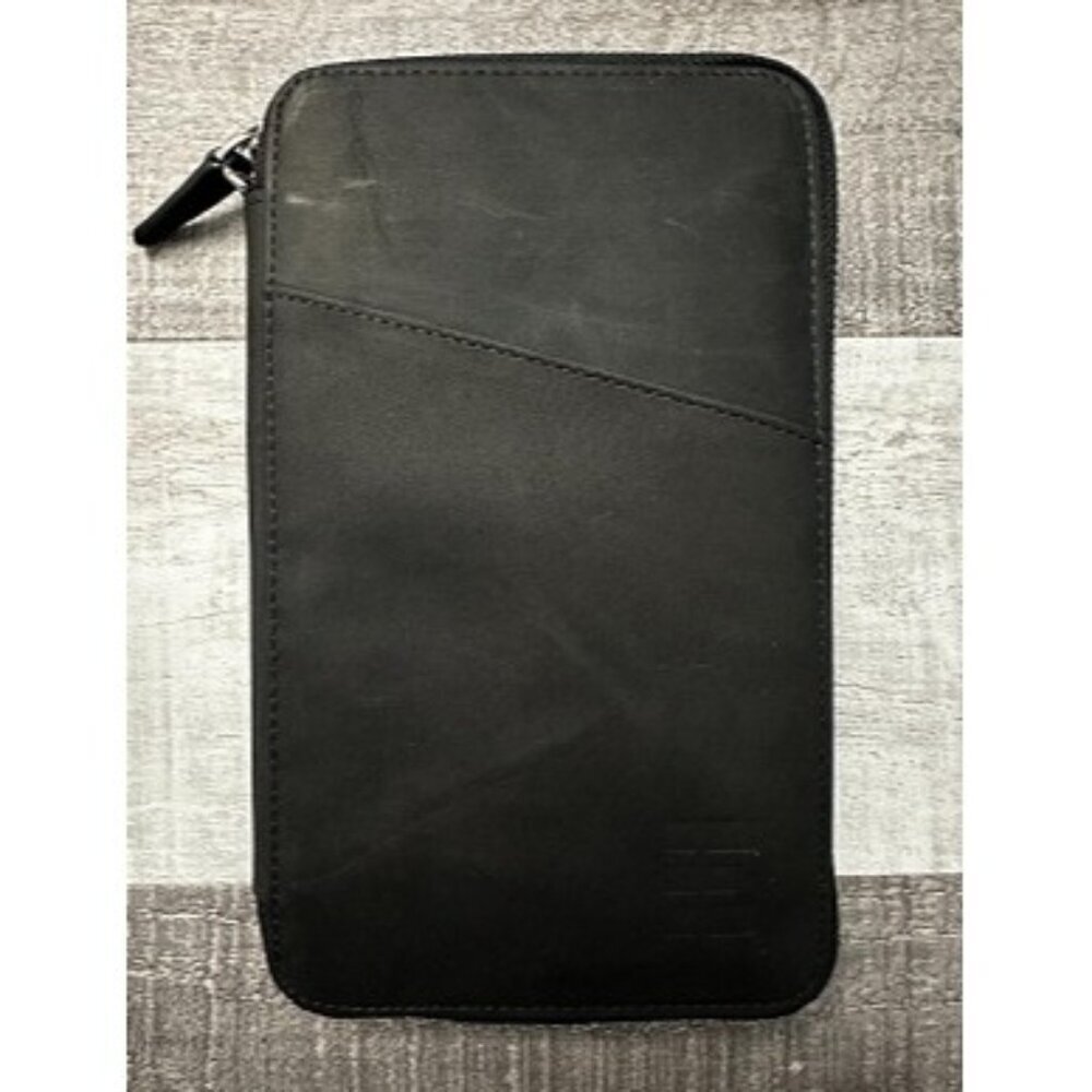 RFID Blocking Passport Holder Leather Family Travel Wallet